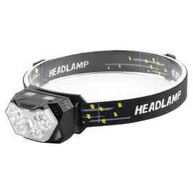 Induction Headlight Strong Light 9LED Outdoor Riding